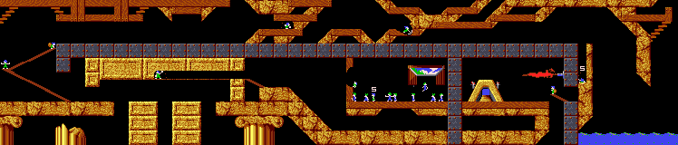 Overview: Lemmings 2: The Tribes, Amiga, Classic, 7 - So close but so far away